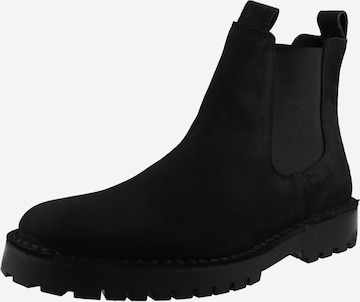 SELECTED HOMME Chelsea boots in Zwart: voorkant