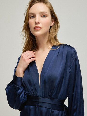 Robe SILK & CASHMERE en bleu