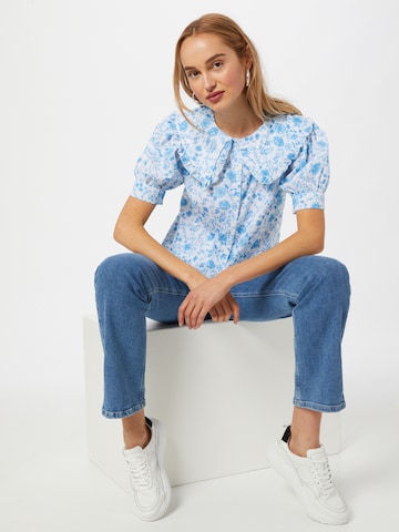 Trendyol Bluse in Blau