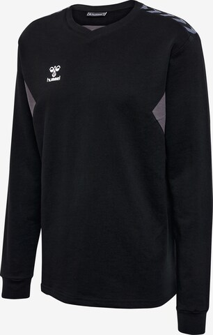 Hummel Athletic Sweatshirt in Black: front