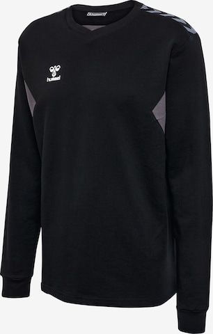 Hummel Athletic Sweatshirt in Black: front