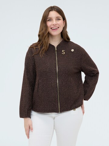 Veste mi-saison Fiorella Rubino en marron