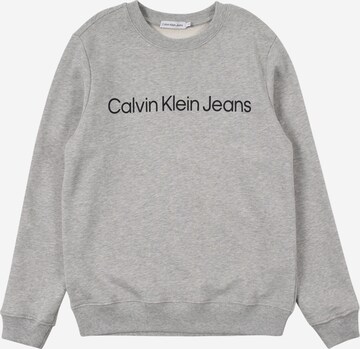 Calvin Klein Jeans Bluza w kolorze szary: przód