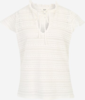 OBJECT Tall Blouse 'KAMMA' in White: front