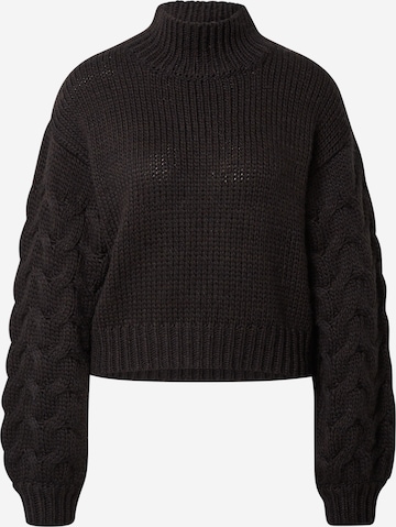 LENI KLUM x ABOUT YOU Sweater 'Naomi' in Black: front