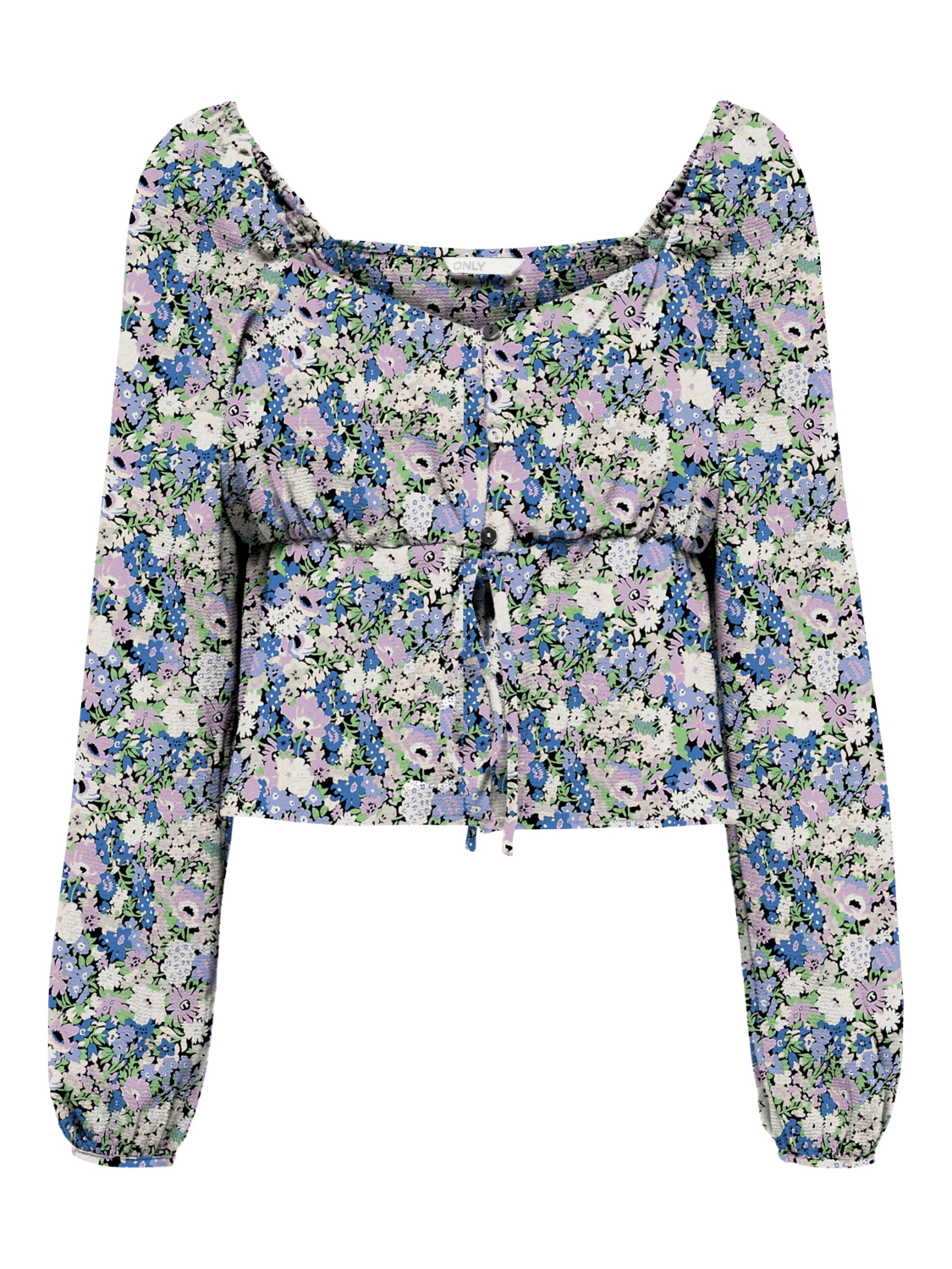 ONLY Bluse 'NOVA' i blå: forside