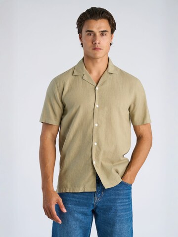 Lindbergh Regular Fit Hemd‌‌‌‌‌‌‌‌‌‌ in Grün