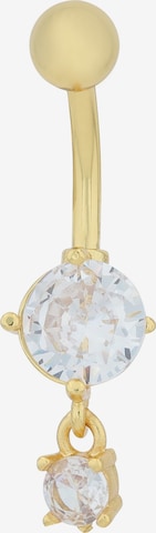 Akzent Piercings 'Zirkonia' in Gold: front