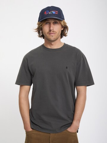 Volcom T-Shirt 'Solid Stone' in Grau