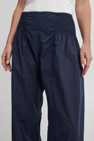 PULZ Jeans Tapered Broek 'Jill' in Blauw