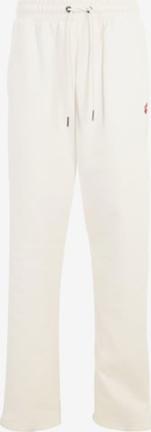 ROCAWEAR Trousers in Beige: front
