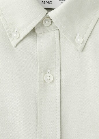 MANGO MAN Regular fit Button Up Shirt 'Oxli' in Green