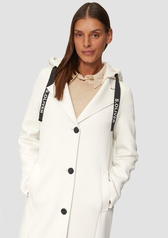 s.Oliver Between-Seasons Coat in White