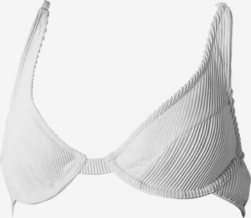 La Michaux Bikini top 'VICTORIA' in White: front