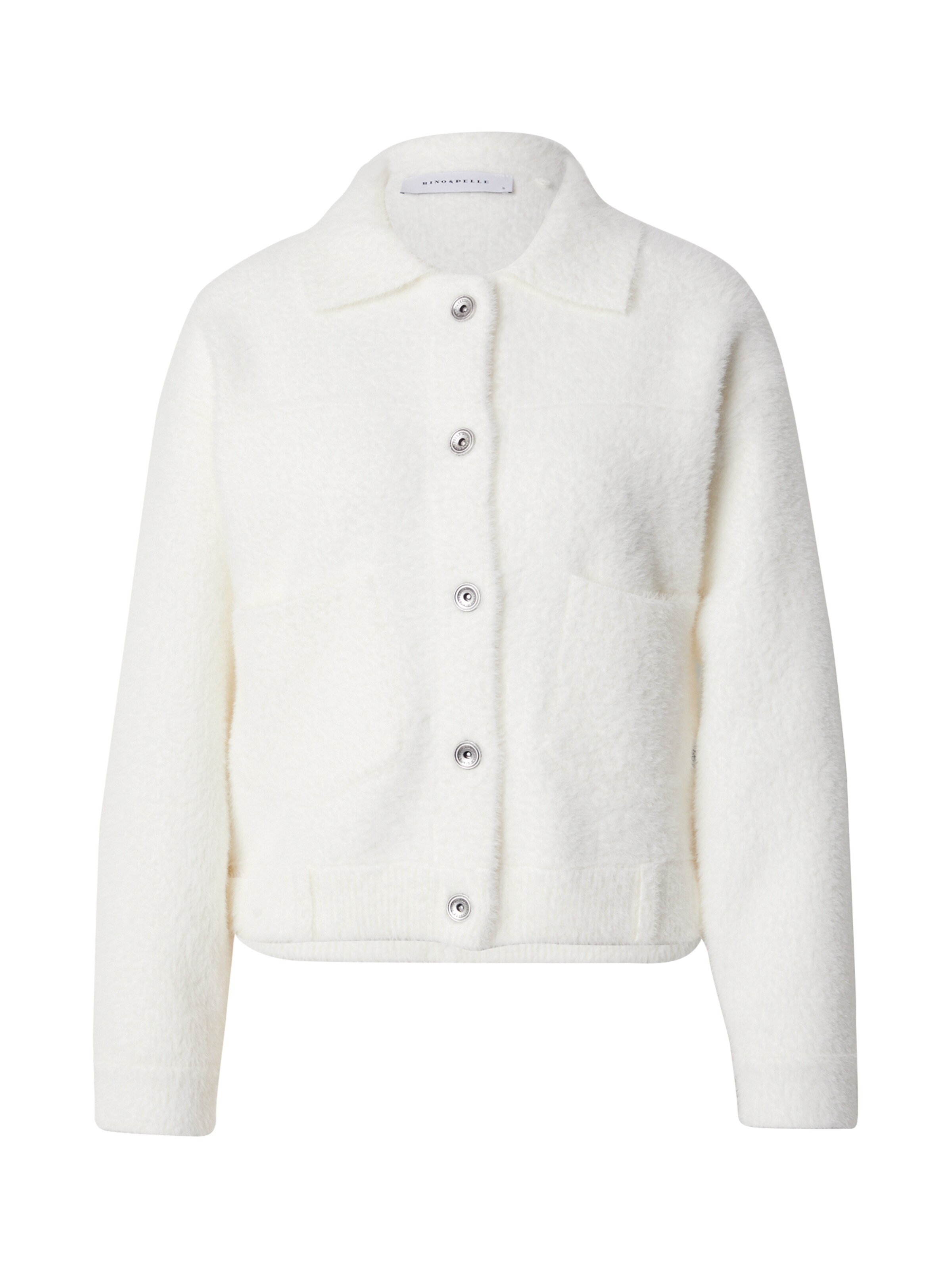 Cardigan 'Bubbly' RINO & PELLE en blanc : devant