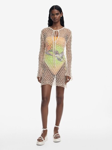 Desigual Φόρεμα παραλίας σε λευκό