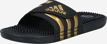 ADIDAS SPORTSWEAR Muiltjes 'Adissage' in Zwart: voorkant