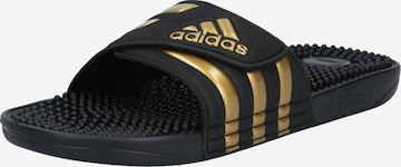 ADIDAS SPORTSWEAR - Sapato Slip-on 'Adissage' em preto: frente