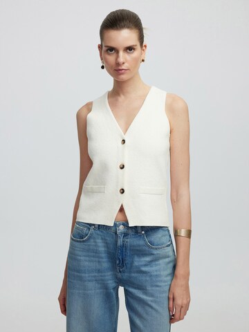 Ipekyol Vest in Beige: front