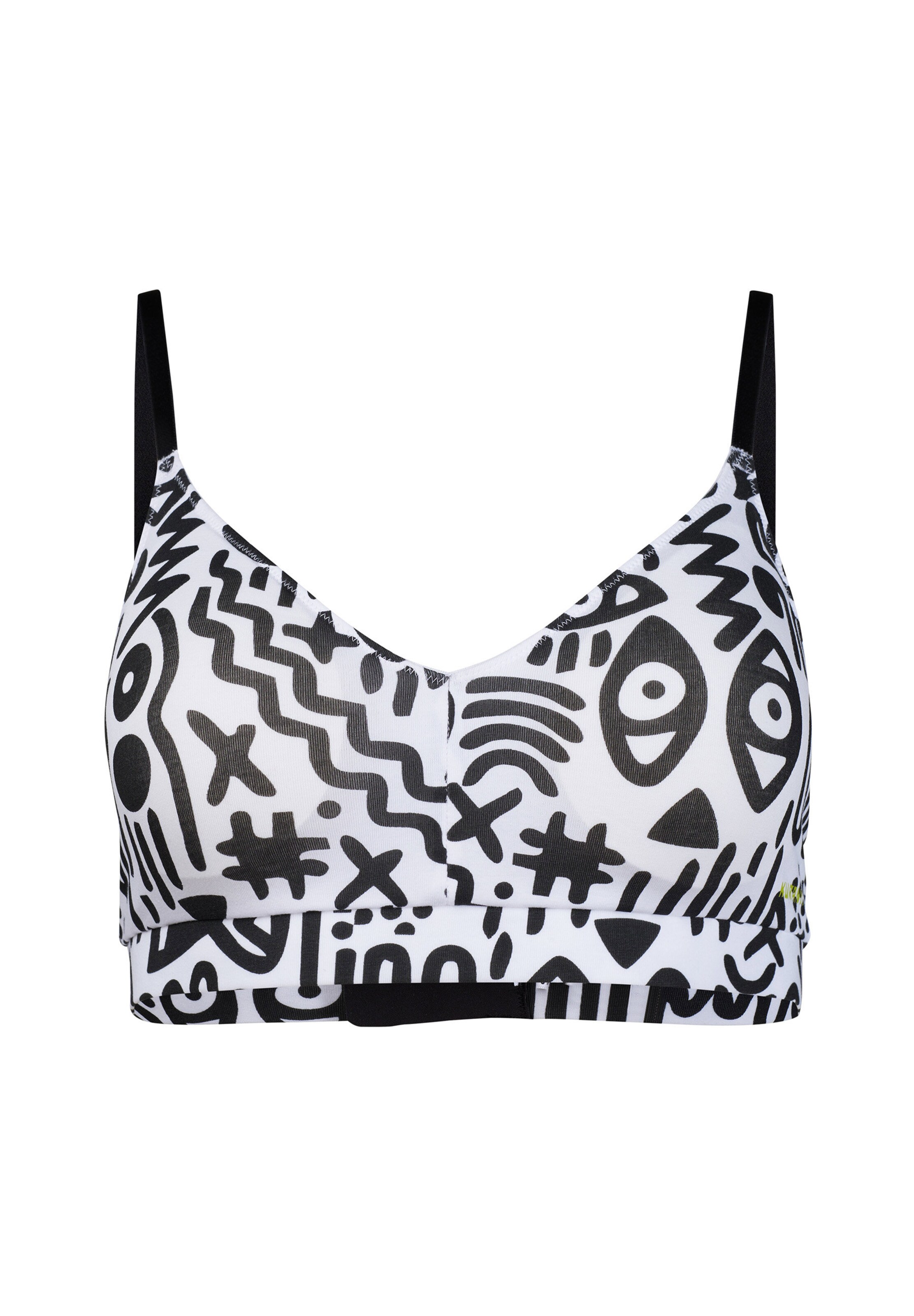 Skiny Bustier BH in Zwart: voorkant