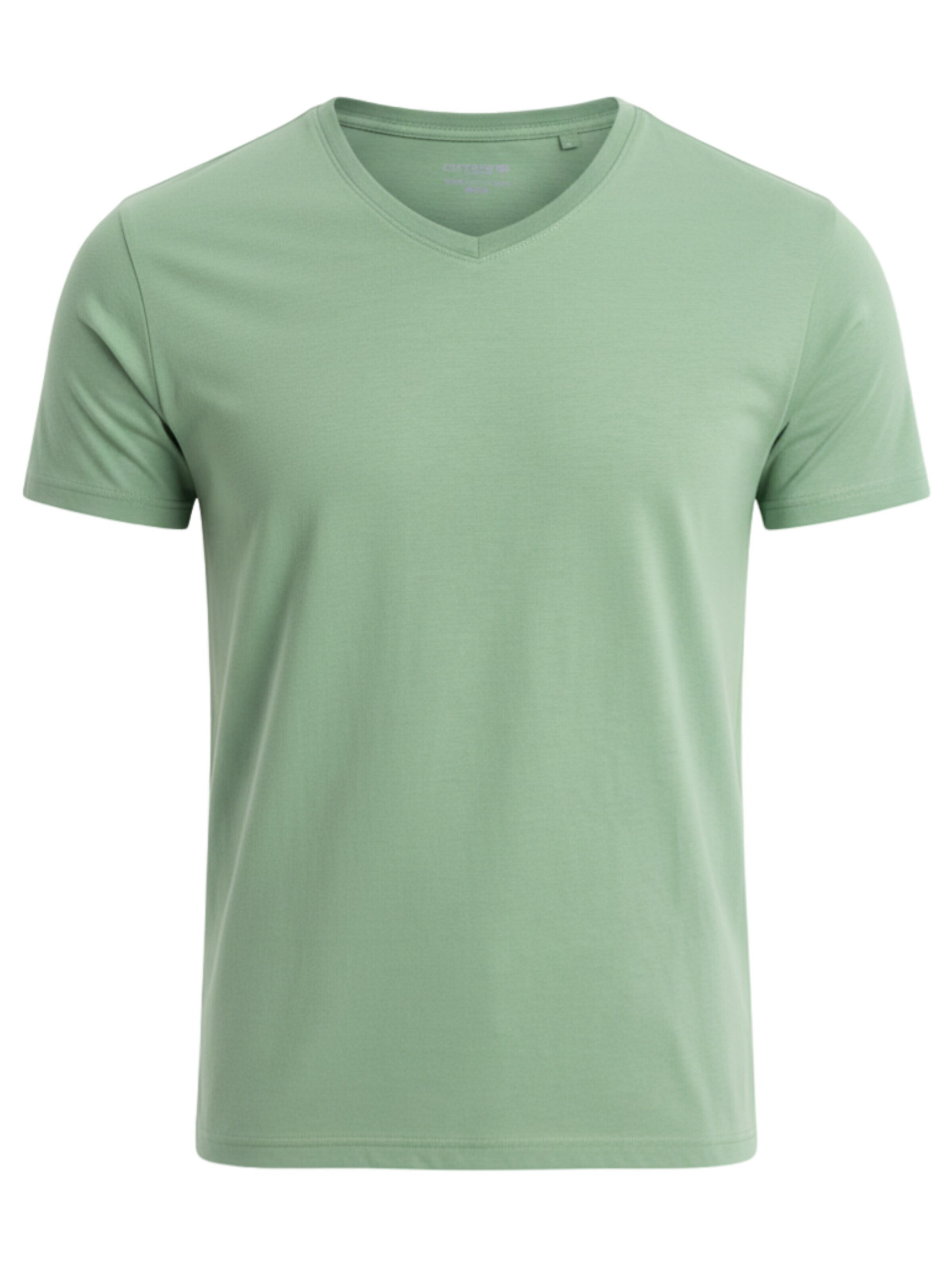 Ombre - Camiseta en verde: frente