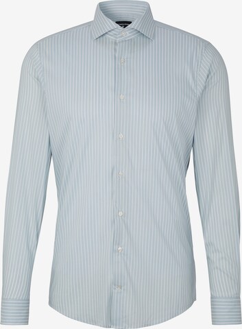 STRELLSON Button Up Shirt ' Sereno ' in Blue: front