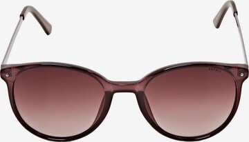 Lunettes de soleil ESPRIT en marron : devant