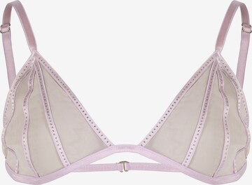 Triangle Soutien-gorge 'CRYSTAL' OW Collection en violet : devant