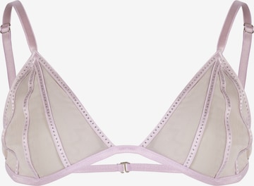 Triangle Soutien-gorge 'CRYSTAL' OW Collection en violet : devant