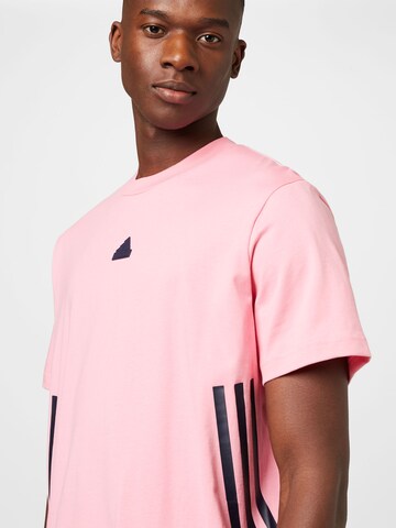 ADIDAS SPORTSWEAR Functioneel shirt 'Future Icons 3-Stripes' in Roze