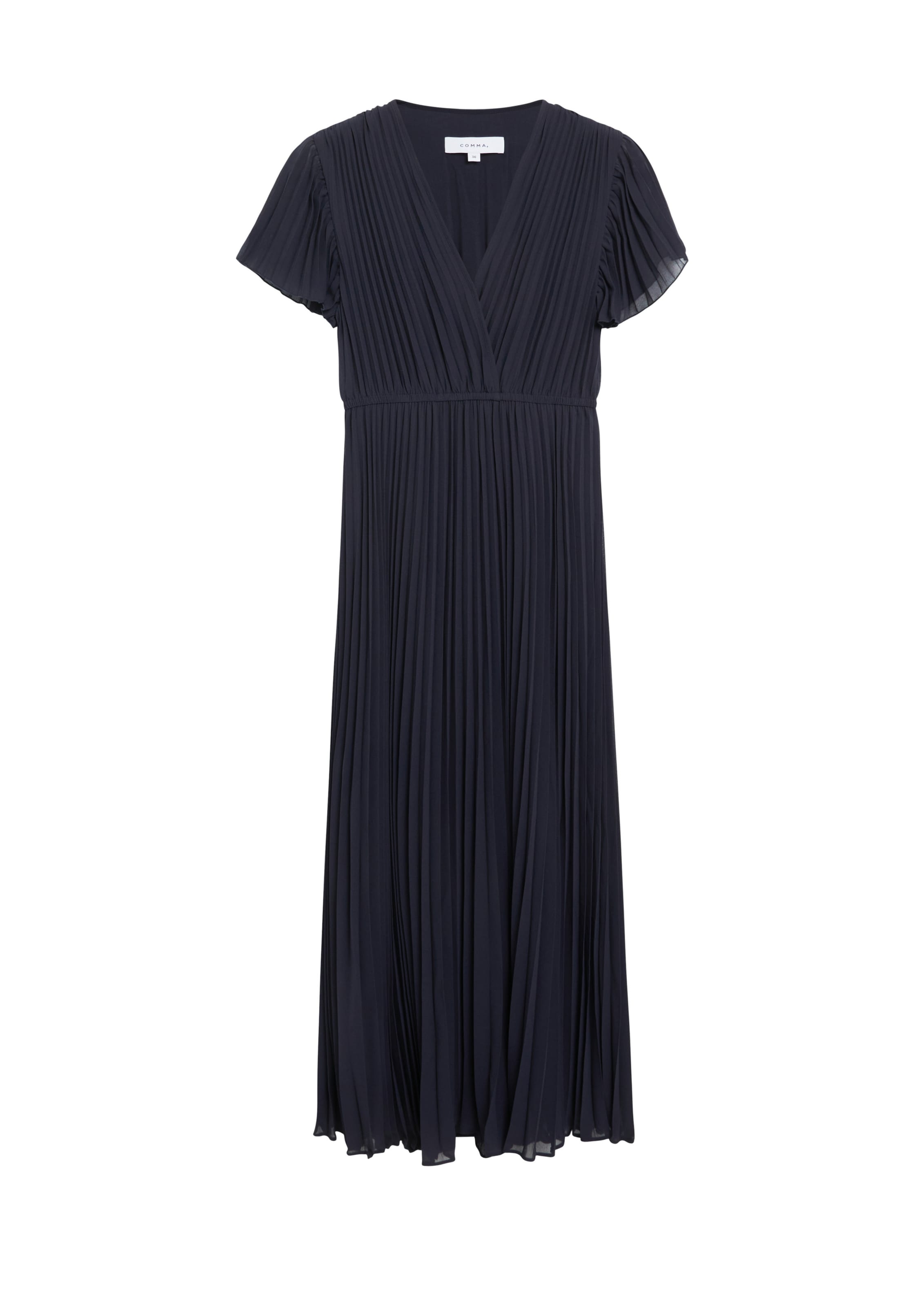 COMMA Kleid in Blau: Vorderseite