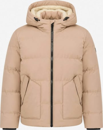 Deeluxe Winter Coat in Brown: front