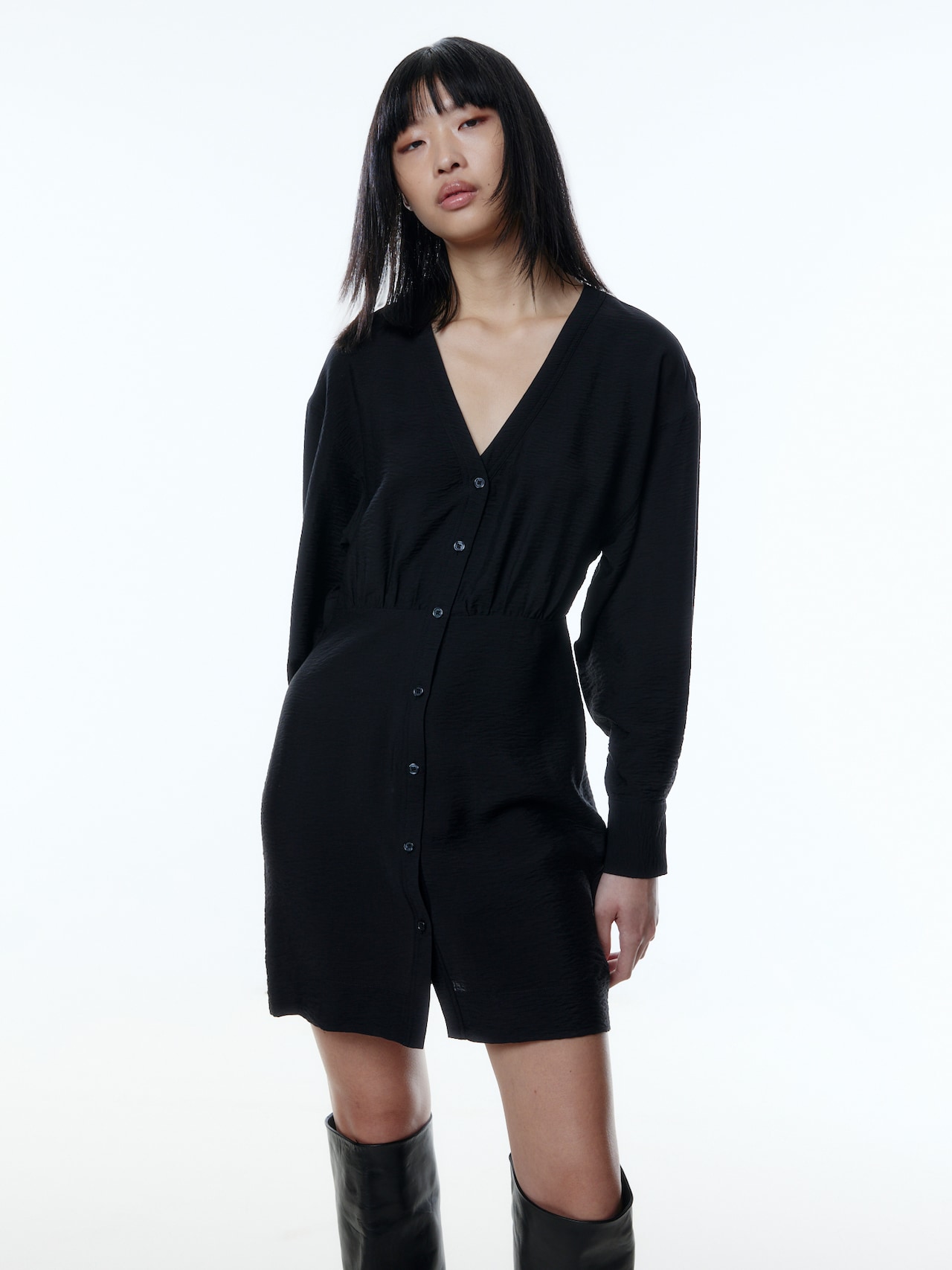 EDITED Jurk 'Marcella' Zwart