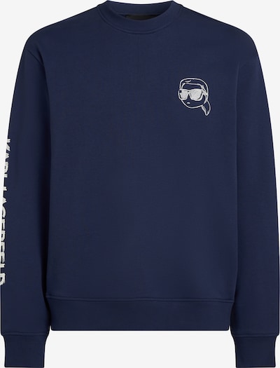 Karl Lagerfeld Collegepaita värissä laivastonsininen / valkoinen, Tuotenäkymä