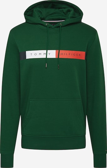 Bluză de molton TOMMY HILFIGER pe navy / verde / roșu / alb, Vizualizare produs