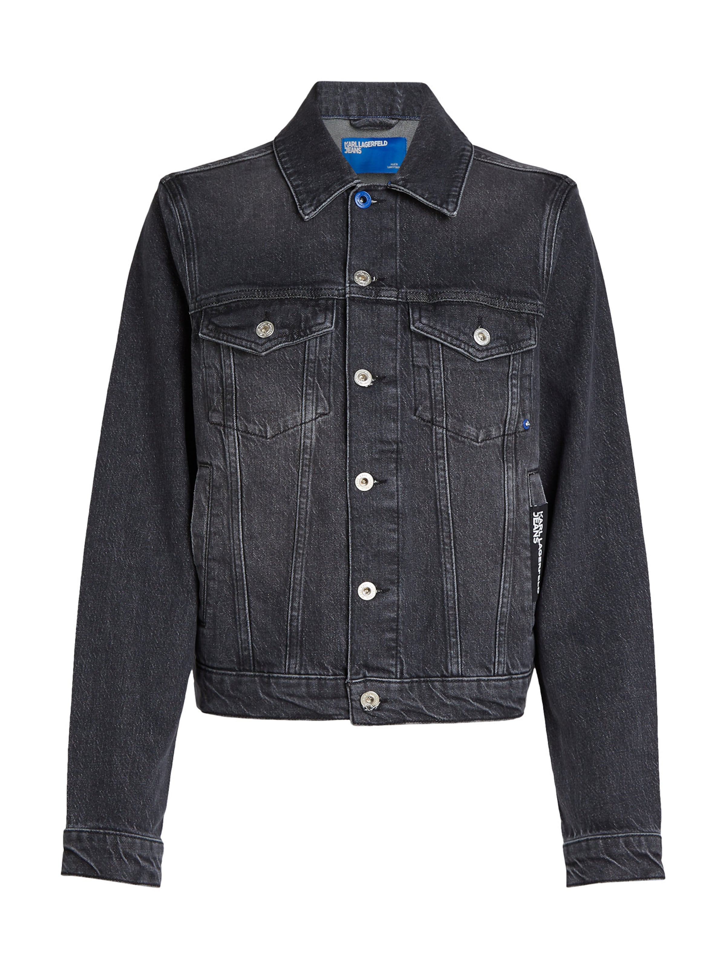 Giacca di mezza stagione di KARL LAGERFELD JEANS in grigio: frontale