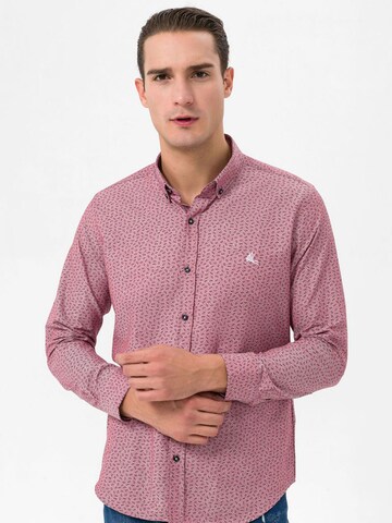 Daniel Hills Regular fit Srajca | rdeča barva