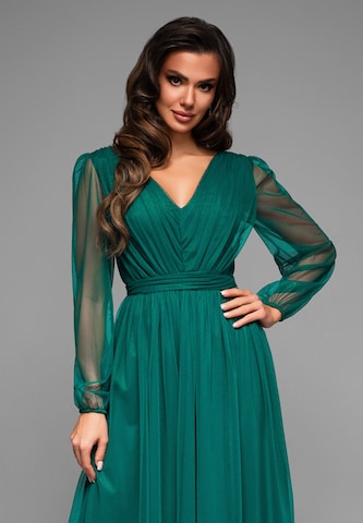 Ombre Abendkleid in Grün