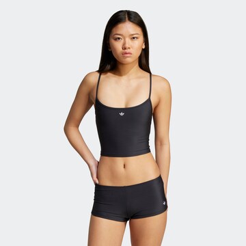 ADIDAS PERFORMANCE Bralette Athletic Bikini Top in Black: front