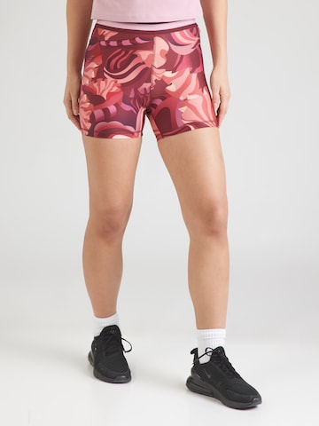 PUMA - Slimfit Calças de desporto em vermelho: frente
