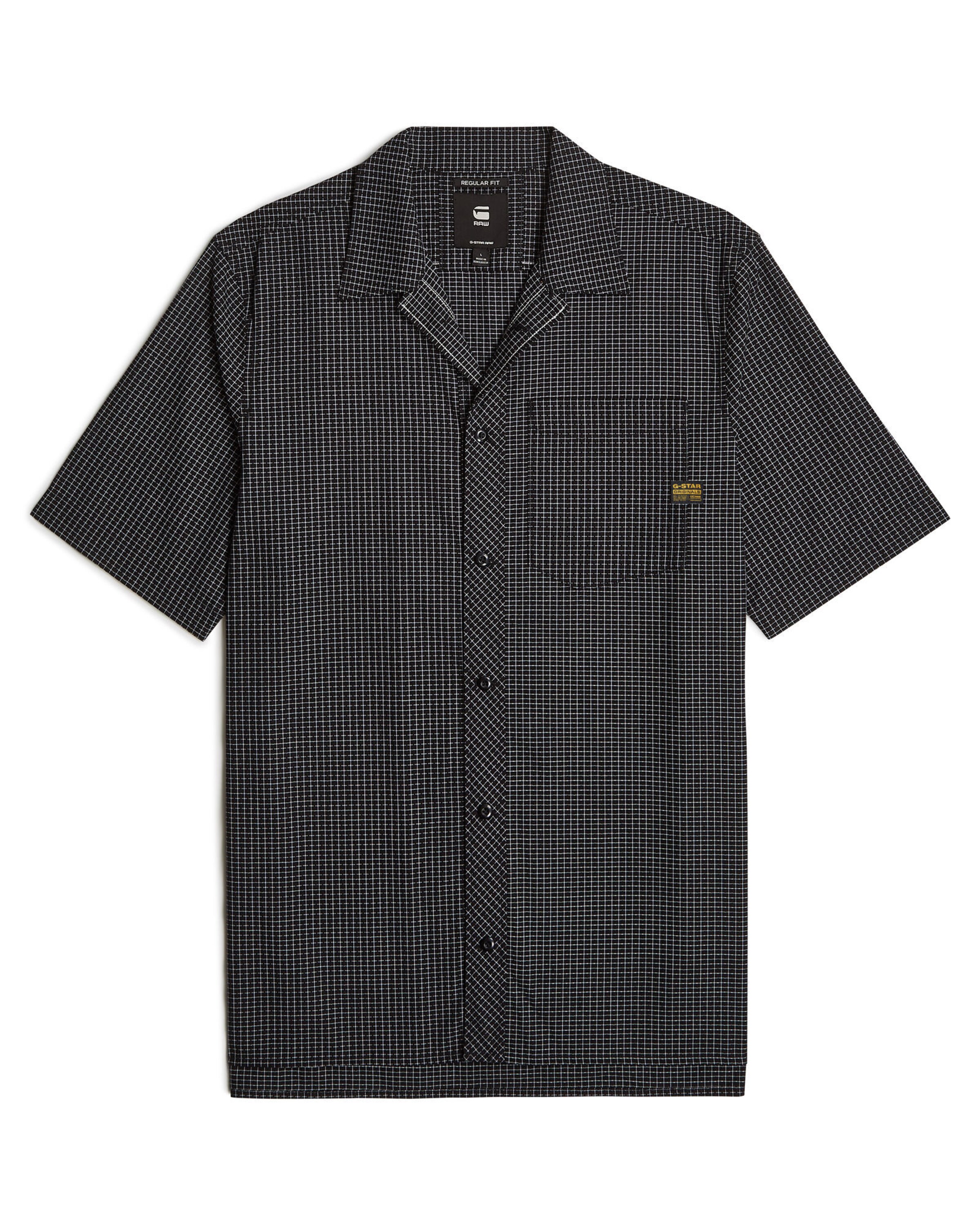 G-STAR Regular fit Overhemd in Zwart: voorkant
