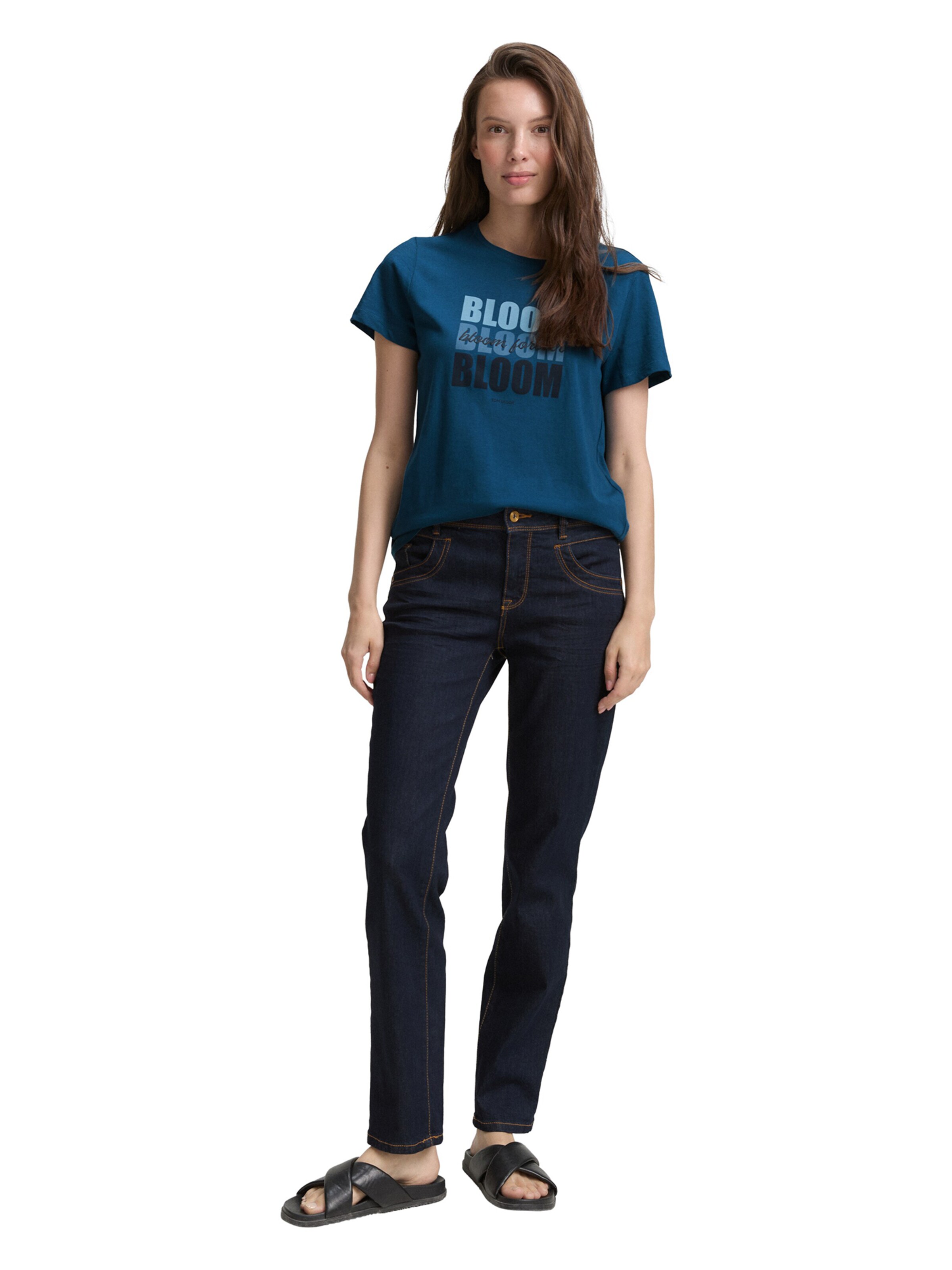 TOM TAILOR Shirt in Blue