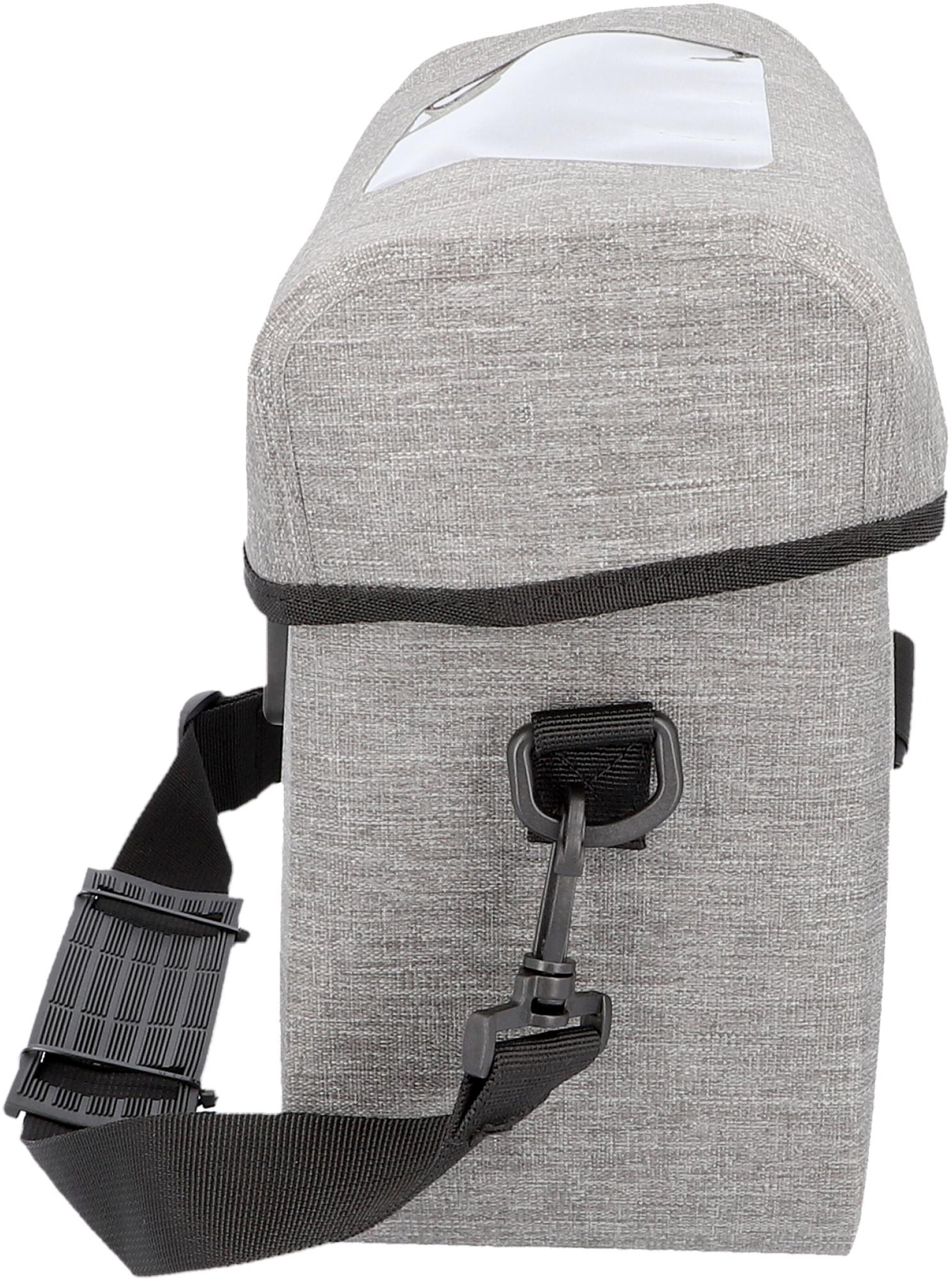 FISCHER Fahrräder Fahrradtasche in Grau