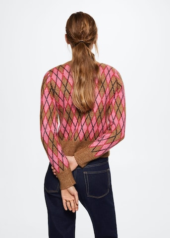 Pull-over 'Rombi' MANGO en marron