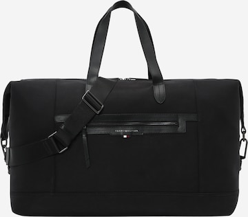 TOMMY HILFIGER Travel Bag in Black: front