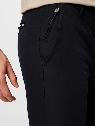 BOSS Black - Slimfit Pantalón chino 'Kaito' en negro