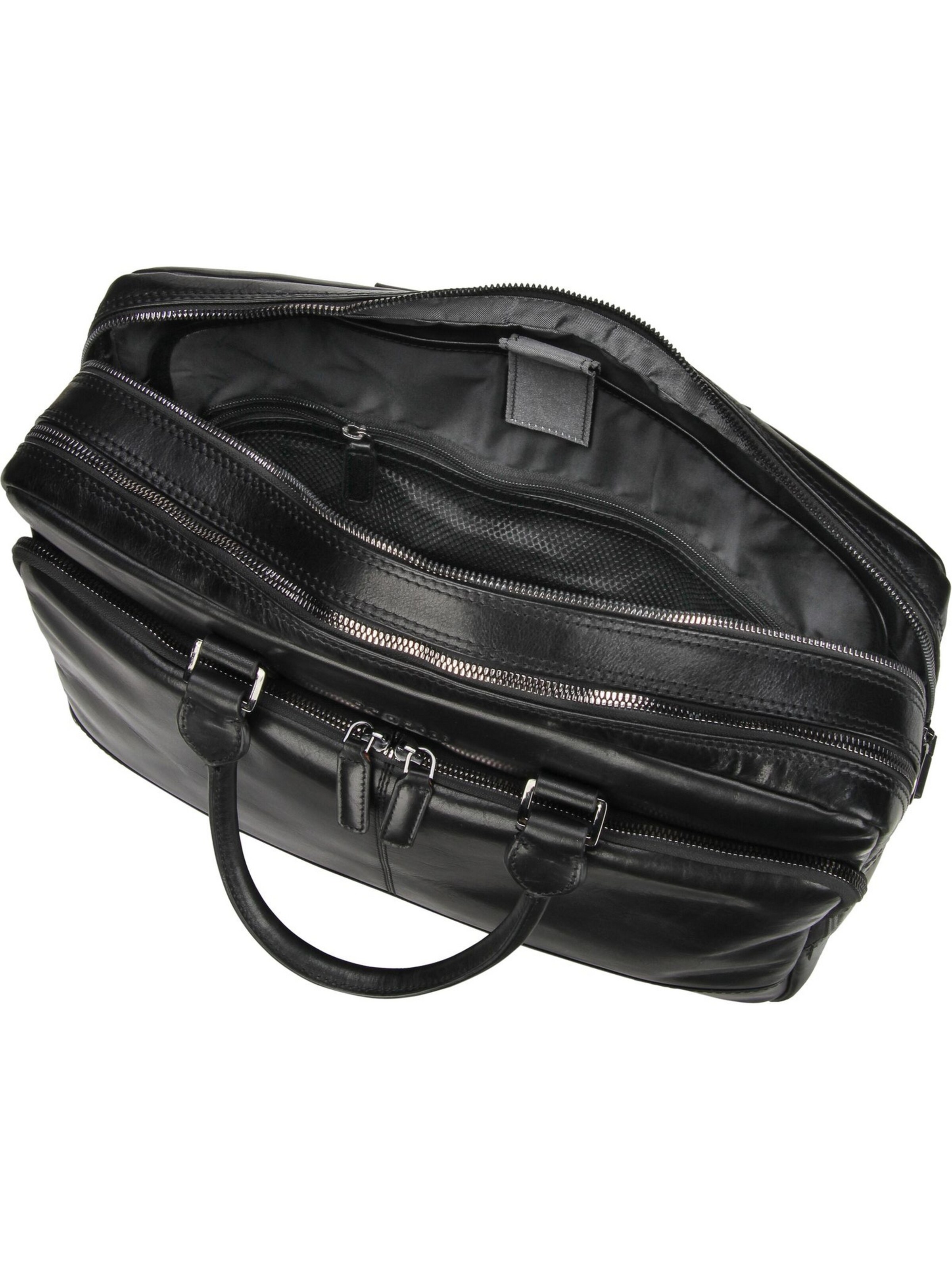 bugatti Document Bag 'Romano' in Black