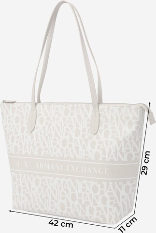 ARMANI EXCHANGE - Shopper em bege