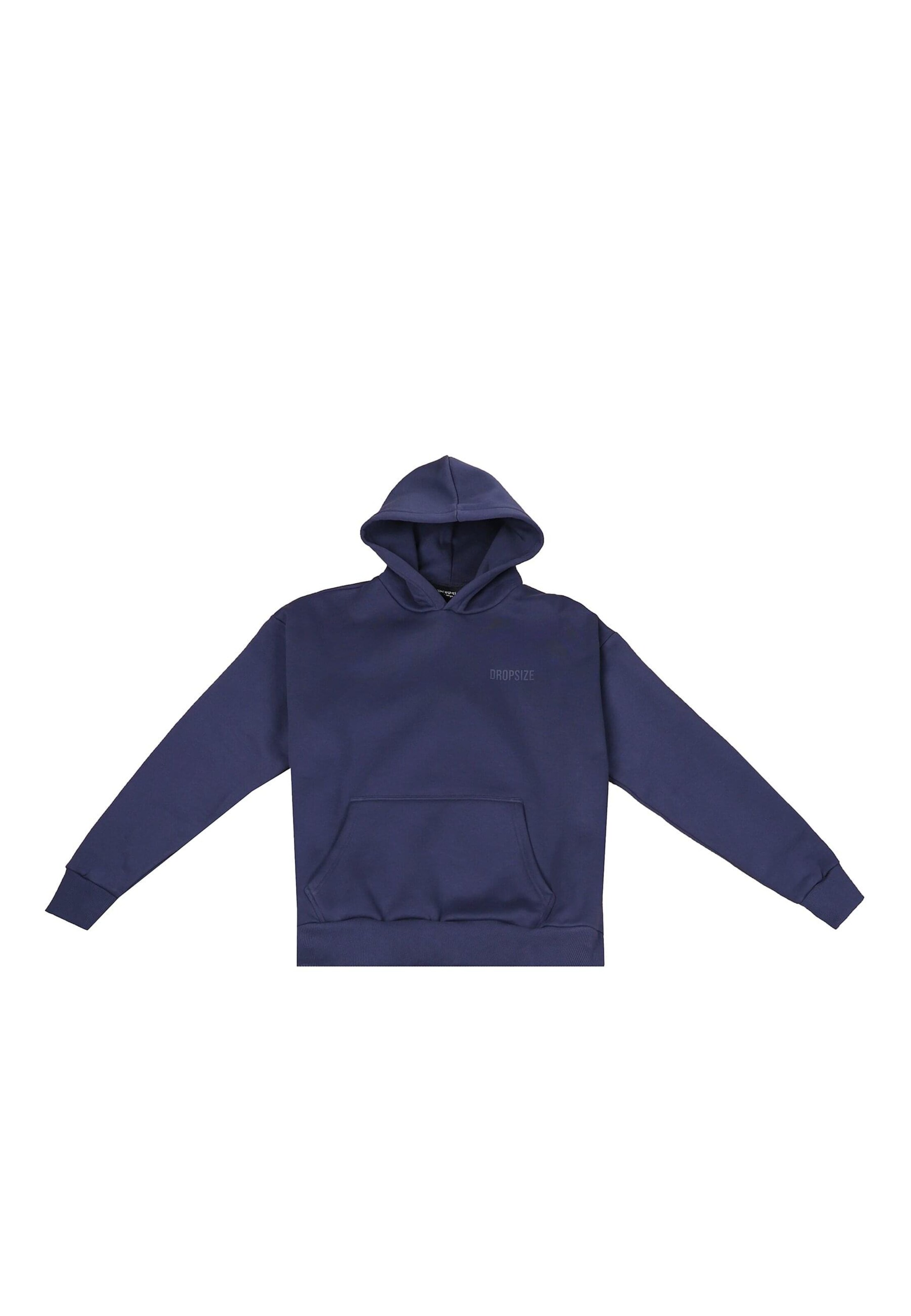 Sweat-shirt Dropsize en bleu : devant