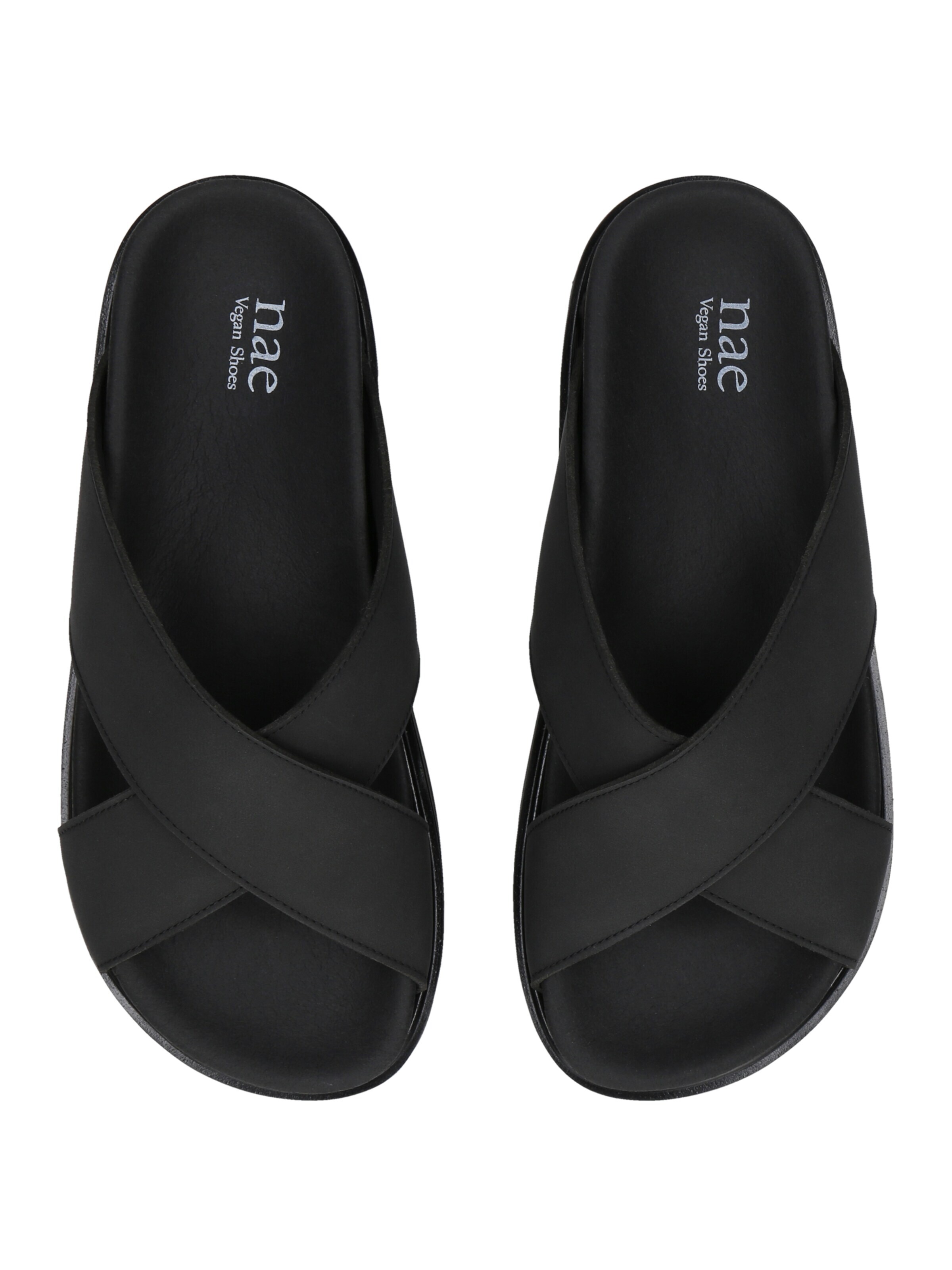 nae Vegan Shoes Sandály 'DAVU' – černá
